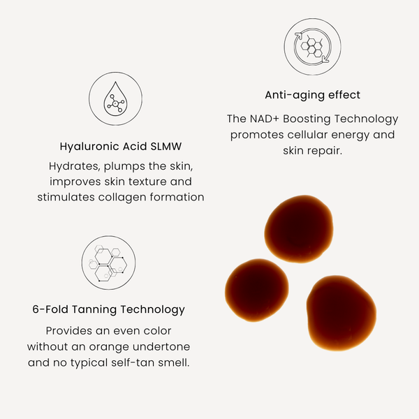 Perle de Soleil
Tanning Drops NAD+ Booster 15ml