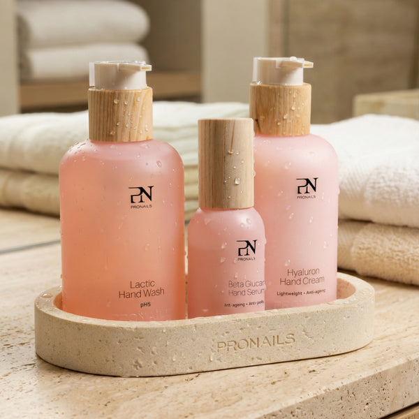 Hand Care routine set + GRATIS Sandstone tray