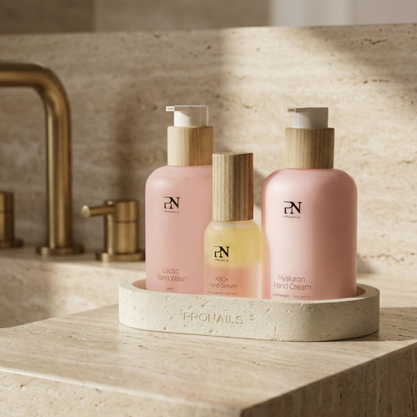 Hand Care routine set + GRATIS Sandstone tray